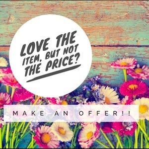 All reasonable offers welcomed (: